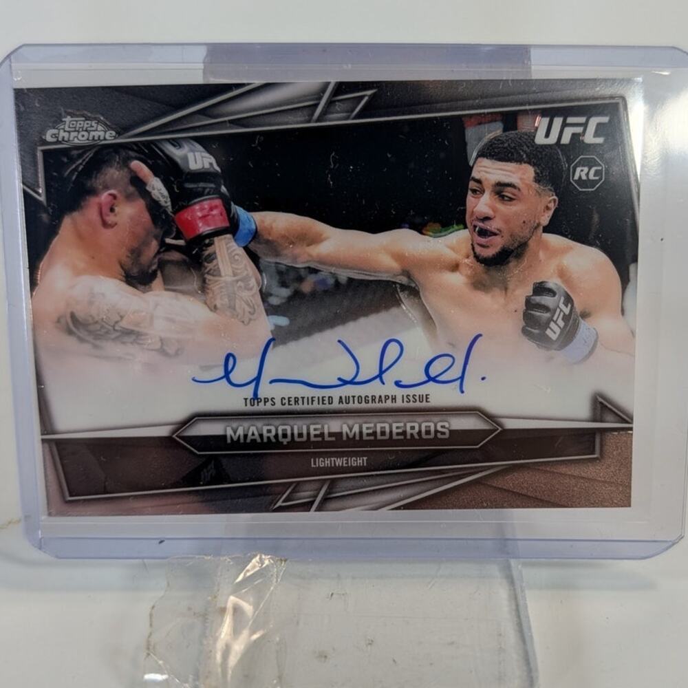 2026 Topps Chrome UFC C Marquel Mederos Autograph RC Rookie #BAV-MM Auto